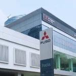 Showroom Mitsubishi Dipo Jakarta tampak depan